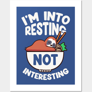 Into Resting Posters and Art